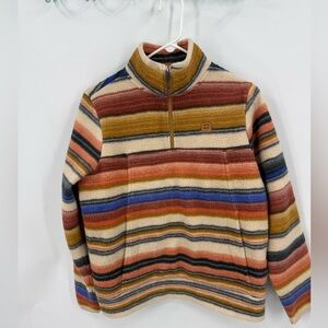 Billabong Boundary Mock Neck Fleece, a cozy quarter-zip pullover M unisex